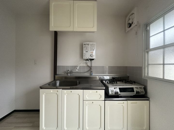 岡山県倉敷市有城(アパート)の賃貸物件のキッチン