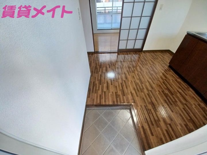 フィルハイツの玄関