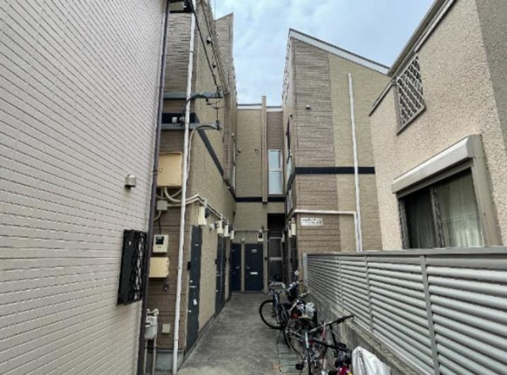 東京都大田区羽田2(アパート)の賃貸物件の玄関