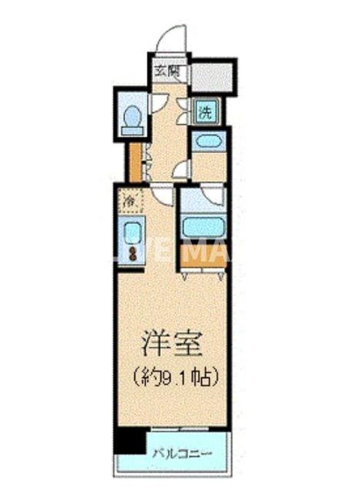 クリオ五反田の間取り