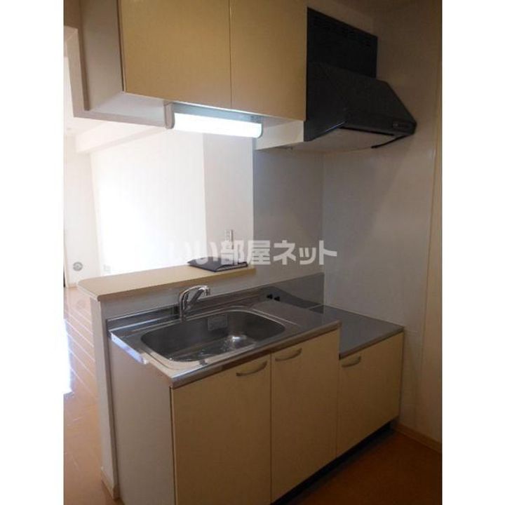 栃木県宇都宮市今宮4(マンション)の賃貸物件のキッチン