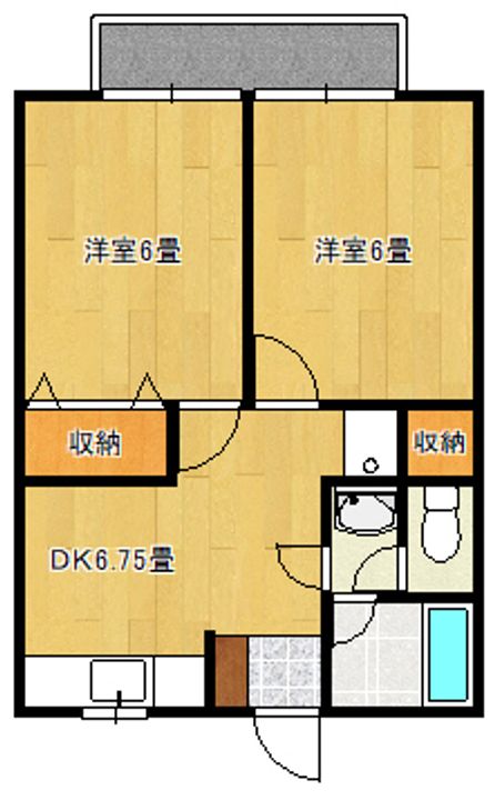 メゾン幸の間取り