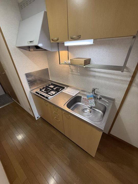 広島県福山市宝町(マンション)の賃貸物件のキッチン