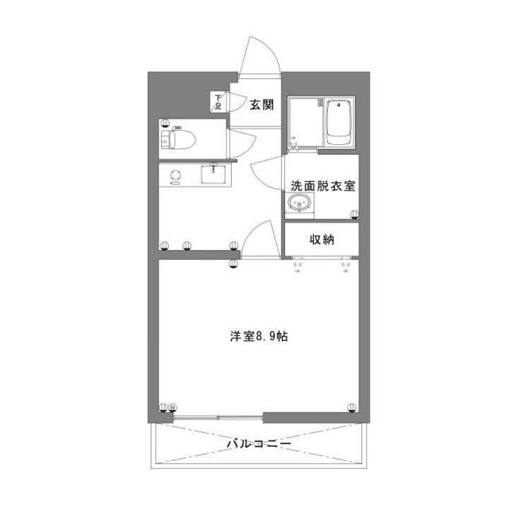 メゾンドプランタンの間取り