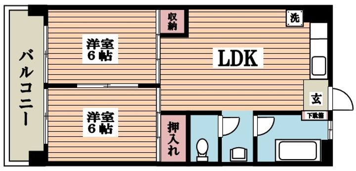 セイショウ・ヴィレッジの間取り