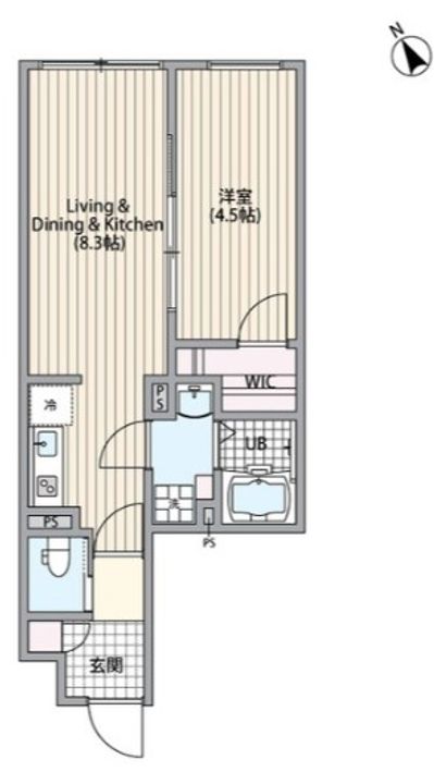 エルファーロ三軒茶屋VIの間取り