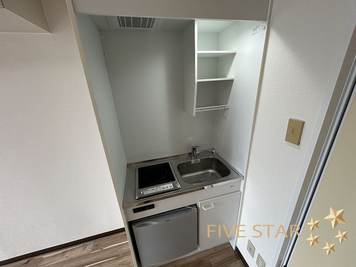 大阪府枚方市中宮東之町(マンション)の賃貸物件のキッチン