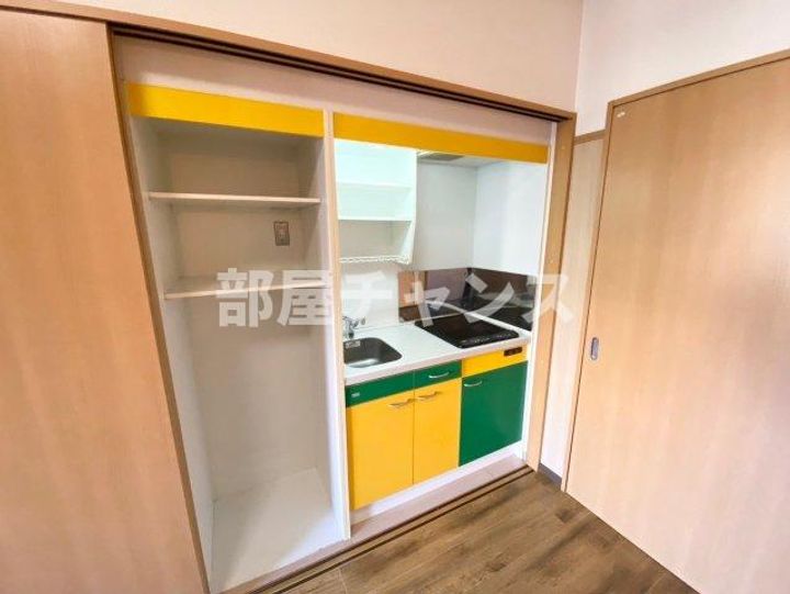 愛知県名古屋市中区千代田3(マンション)の賃貸物件のキッチン