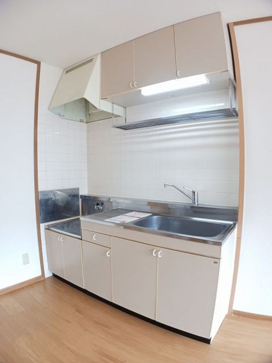 群馬県前橋市青葉町(アパート)の賃貸物件のキッチン