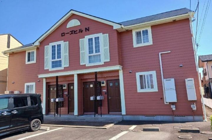 群馬県前橋市青葉町(アパート)の賃貸物件の外観