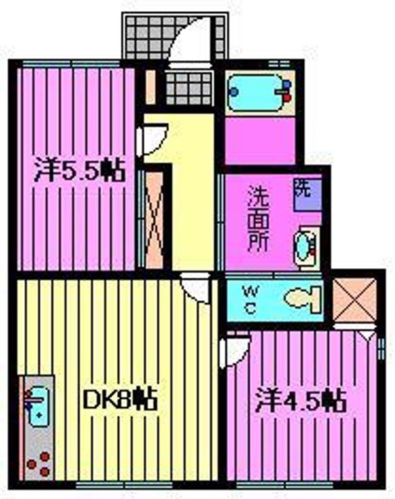 フィオーレ盆栽の間取り