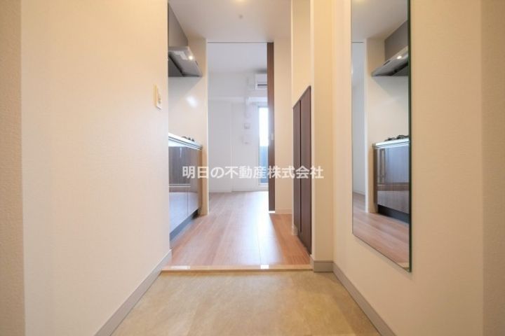 大阪府大阪市東成区深江南1(マンション)の賃貸物件の玄関