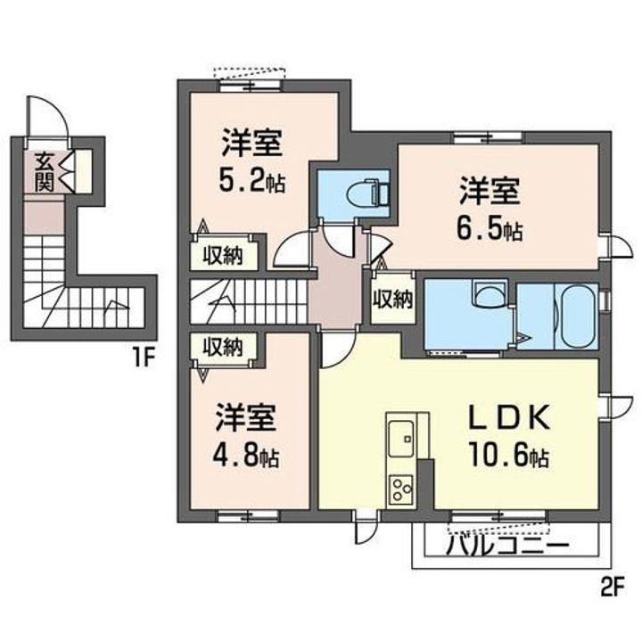 シャルマンの間取り