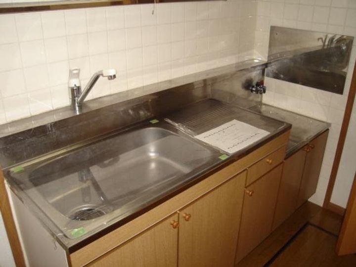 ケンコーポラスのキッチン