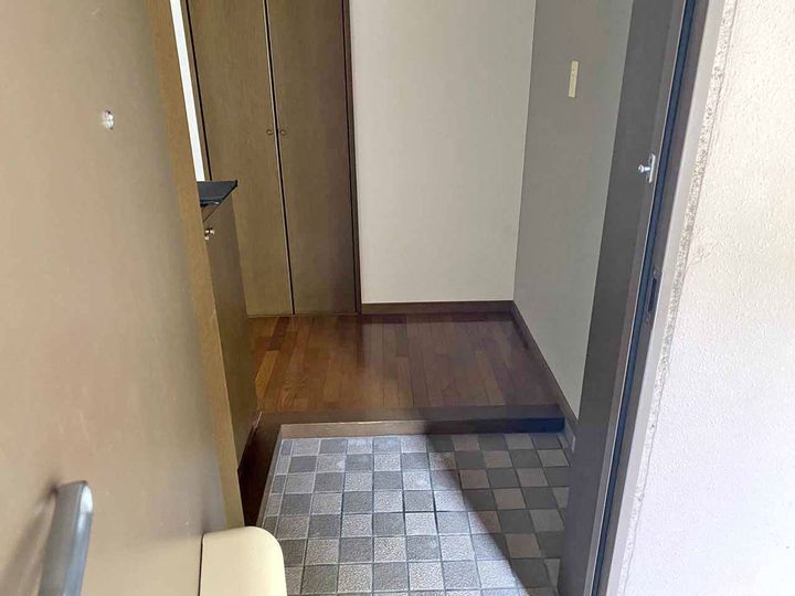 カーサクアトロの玄関