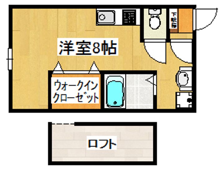 カーサ22の間取り