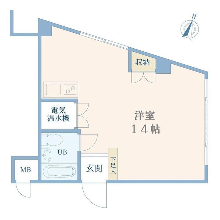 ヴェラハイツ赤坂新坂町の間取り