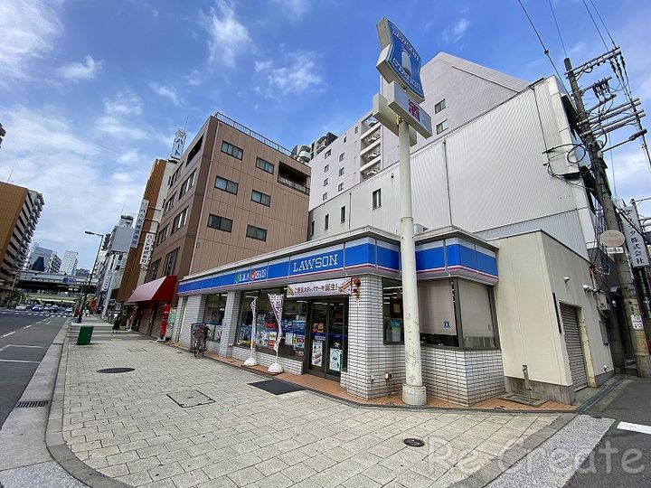大阪府大阪市中央区材木町の賃貸マンションの周辺
