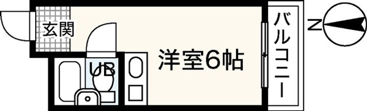 清水ビルの間取り