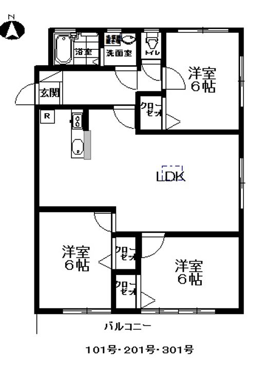 プランドールの間取り