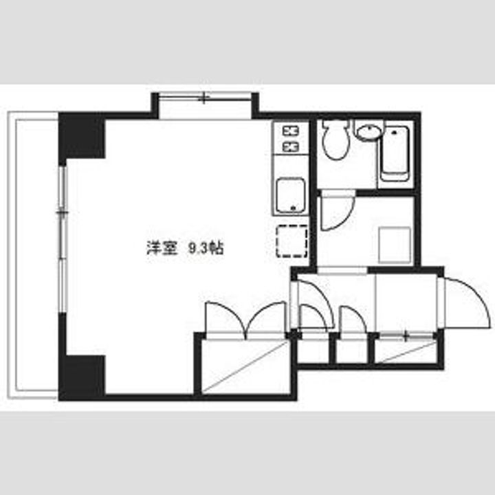 ロイヤルヒルズ台原Iの間取り