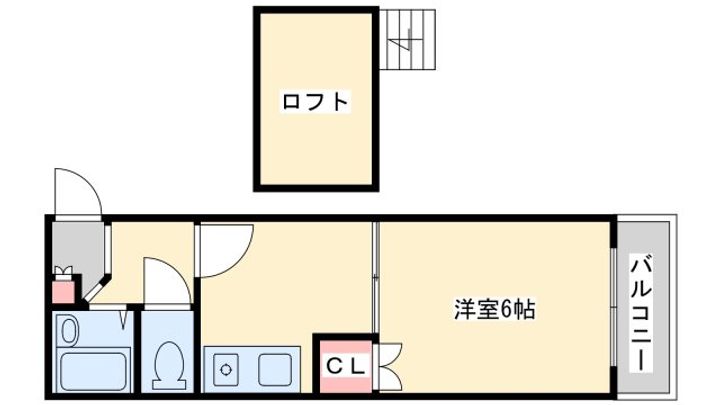 ローリエ土橋の間取り