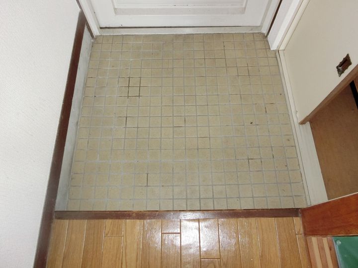 大宮グリーンコーポの玄関