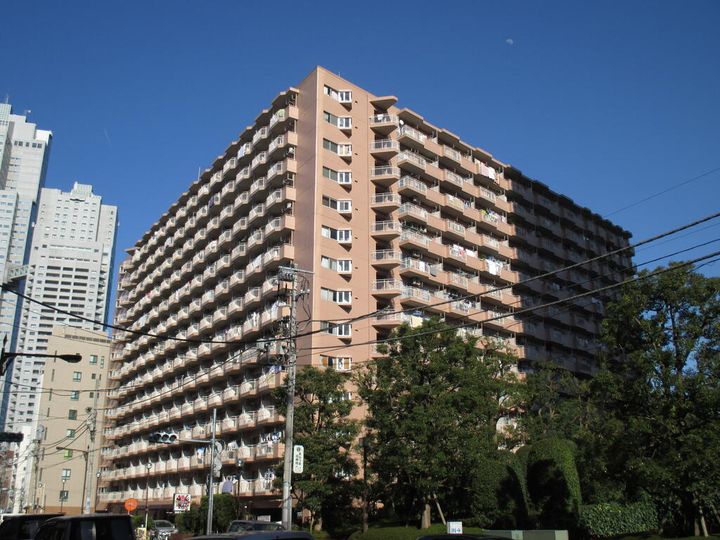 築地永谷コーポラスの外観