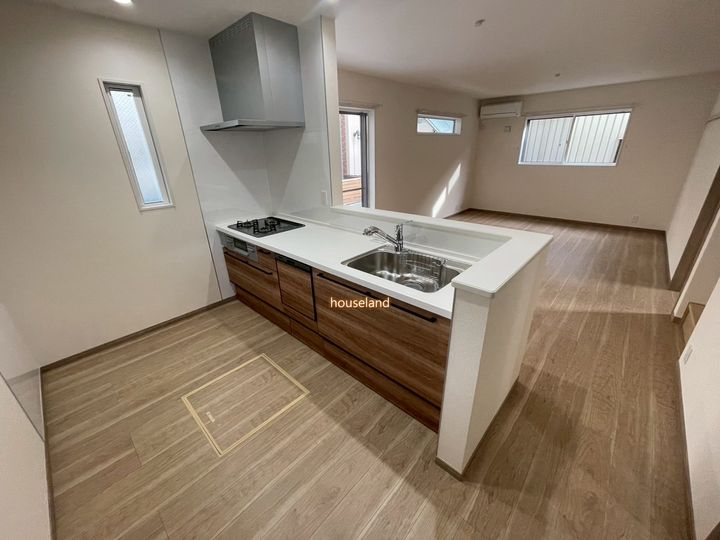 東京都世田谷区上北沢1(一戸建)の賃貸物件のキッチン