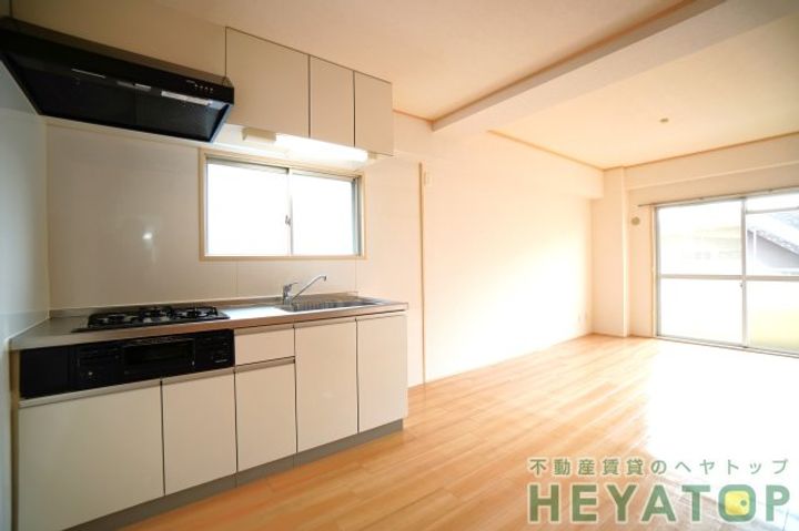 愛知県名古屋市天白区元八事5(マンション)の賃貸物件のキッチン