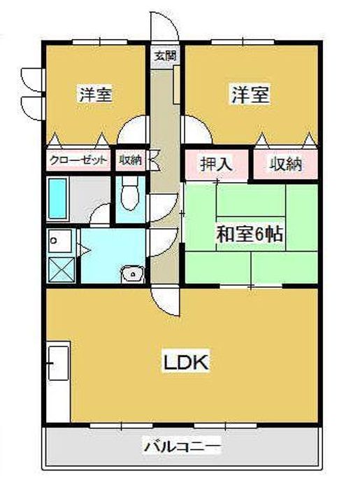 メゾンドールさくらの間取り