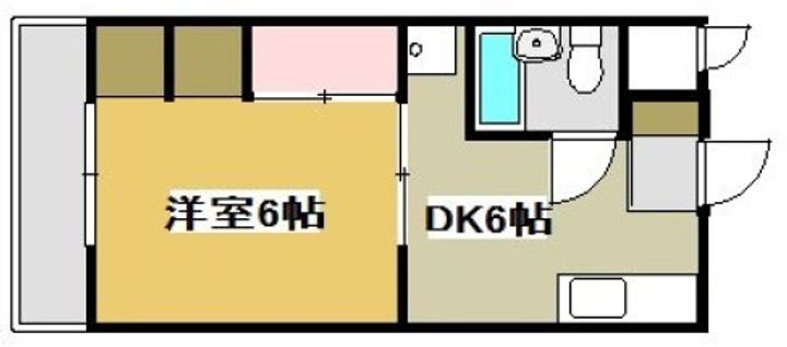 静岡県浜松市中央区天龍川町(アパート)の賃貸物件の間取り