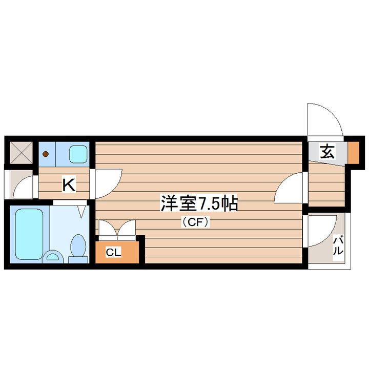 ベルシティ高松の間取り