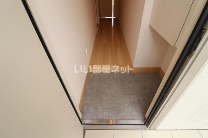 福島県郡山市小原田4(アパート)の賃貸物件の玄関