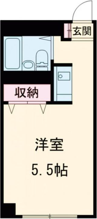 星野ハイツの間取り