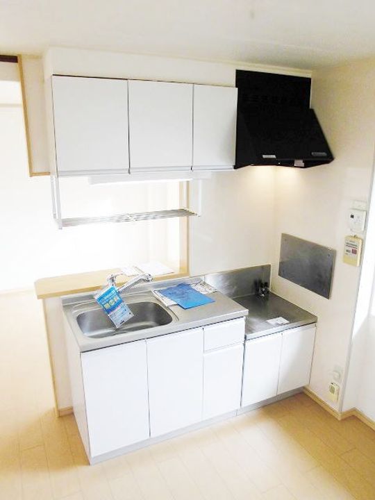 熊本県熊本市中央区八王寺町(アパート)の賃貸物件のキッチン