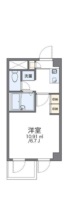 東京都台東区三筋1(マンション)の賃貸物件の間取り