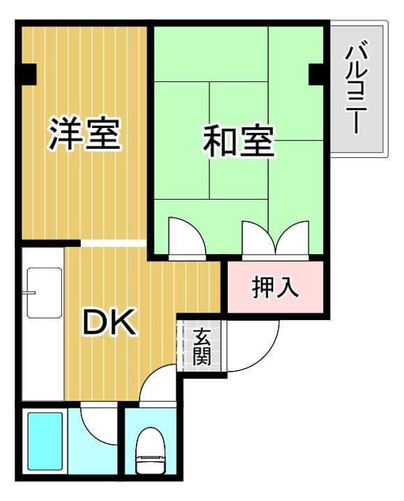 大阪府大阪市城東区鴫野東1(マンション)の賃貸物件の間取り