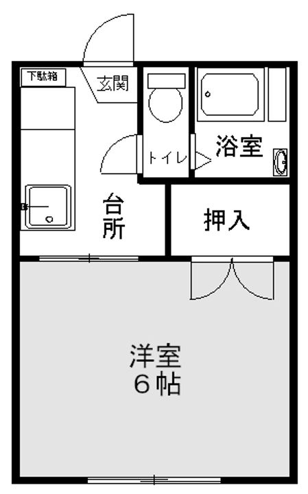 ハイツベラミーIの間取り
