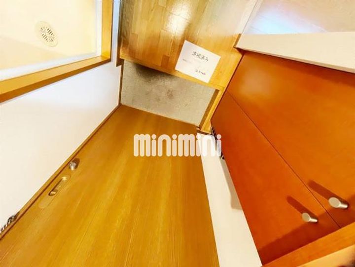 東小岩ハイツの玄関