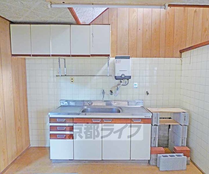 京都府京都市上京区鏡石町(一戸建)の賃貸物件のキッチン