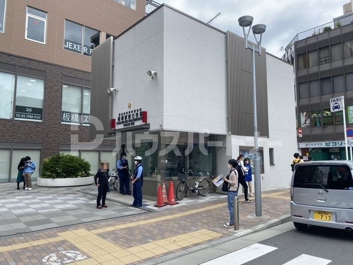 林田ビルの周辺