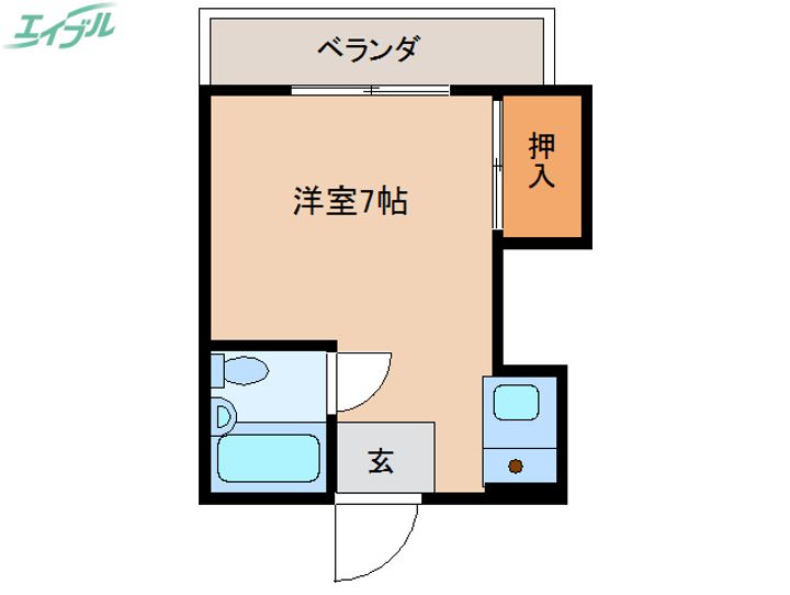 パーネルヴィレッジの間取り