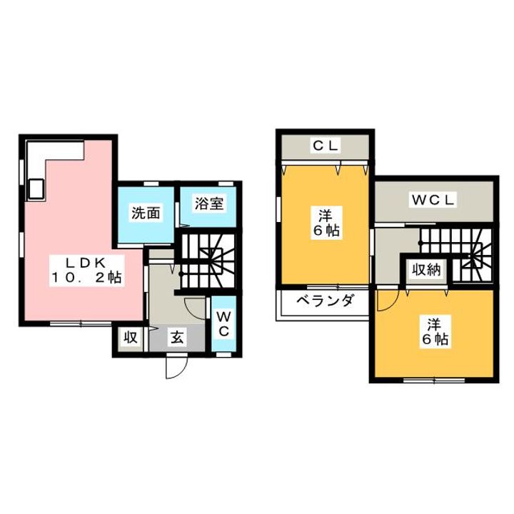 三重県津市芸濃町椋本(一戸建)の賃貸物件の間取り