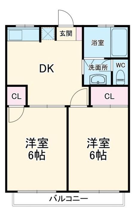 ソレイユの間取り