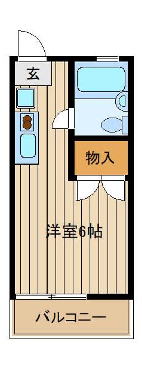 富士ハイツの間取り