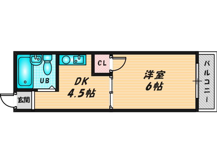 エイサイハイムの間取り