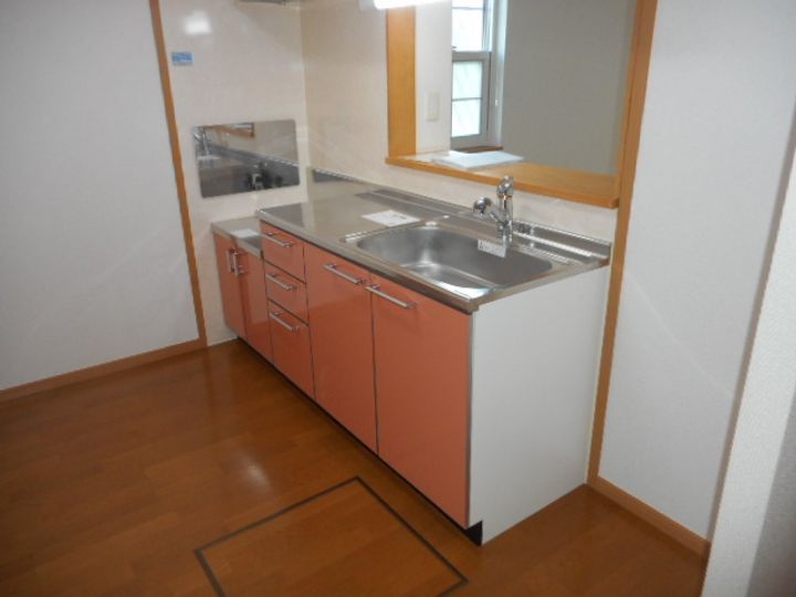 埼玉県東松山市山崎町(アパート)の賃貸物件のキッチン