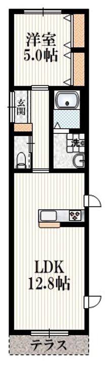 東京都練馬区関町北3(マンション)の賃貸物件の間取り