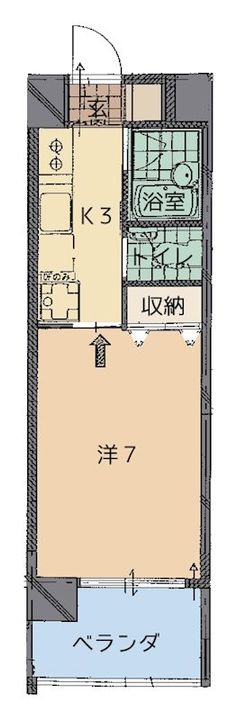 トーマス前島IIIの間取り